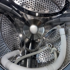 送料・設置込み可　ドラム式洗濯乾燥機　7kg/3.5kg SHARP 2021年【分解クリーニング済み】の画像