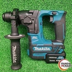 ✨マキタ　中古　HR166DSMX　充電式ハンマドリル 16ｍｍ　10.8Ｖ 4.0Ah　充電器＋ﾊﾞｯﾃﾘｰ×2＋付属品付✨うるま市田場✨の画像