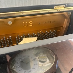 ヤマハ　ライトアップピアノ　u3の画像