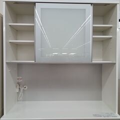 ★リユースのサカイ水戸店★  レンジボード ホワイト H205.5×D48.5×W117 クリーニング済み MT5022の画像