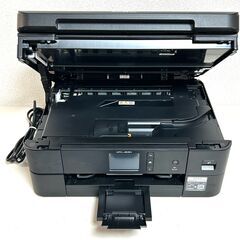 brother プリンター インクジェット 本体 複合機 MFC-J905N 両面印刷 FAX機能付き インク付き 美品 印刷96枚 動作確認 除菌 清掃済み ブラザー mの画像