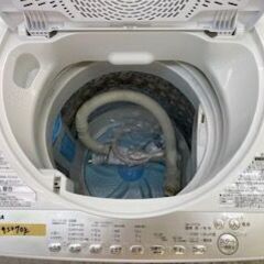 ID:660205　全自動洗濯機７ｋ　東芝　２０１９年製の画像