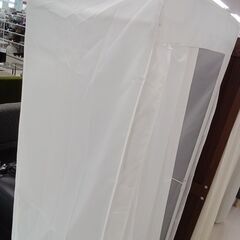 リユースのサカイ栃木店★ジモティ割あり★  ハンガーラック ホワイト W76×D59×H176 クリーニング済み TC9985の画像