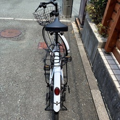 折りたたみ自転車の画像