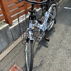 折りたたみ自転車の画像