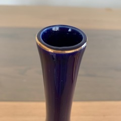 高野窯　鳥柄　一輪挿しの画像