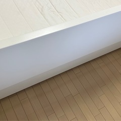 【本日掲載終了します】　IKEA ヘムネス ベッド マットレス2枚付きの画像