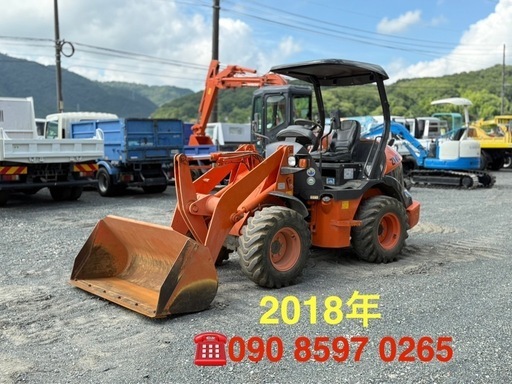 ホイールローダー. 日立 HITACHI ZW30-5B タイヤショベル. 2018年. 2923時間.4WD.