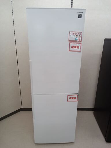 SHARP ノンフロン冷凍冷蔵庫 310L SJ-PD31J-W 2023年製 SJ-PD31J | 冷蔵庫：シャープ