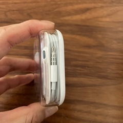 未使用iPhone 純正EarPods (3.5mmﾍｯﾄﾞﾌｫﾝﾌﾟﾗｸﾞ)と変換ｱﾀﾞﾌﾟﾀlightningｹｰﾌﾞﾙの画像