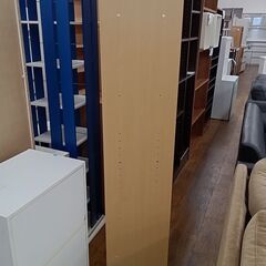 ★リユースのサカイ水戸店★  本棚 ライトブラウン H175×D30×W62 クリーニング済み MT5025の画像