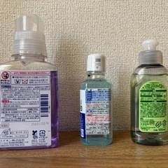 洗剤とモンダミンセットの画像