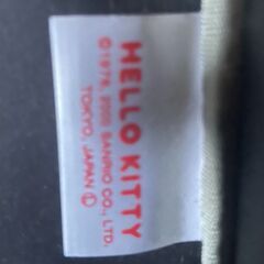 ハローキティ　スーツケース（M）紺　中古美品の画像