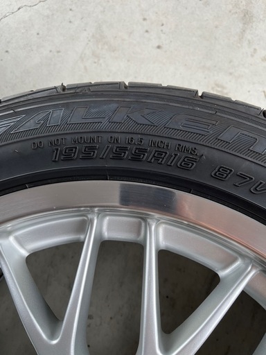BBS RG312 ランフラットタイヤ付き