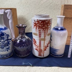 (じ-2) 花瓶 花入れ 4点 九谷他の画像