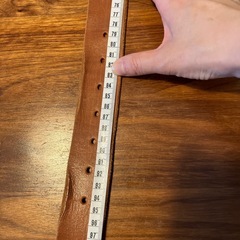 本革ベルトの画像