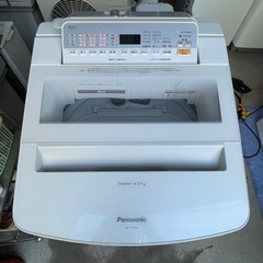 f●■Panasonicパナソニック・電気洗濯乾燥機8kg【エコナビ NA-FW80S6】大容量！送風乾燥機能付の画像