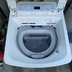 f●■Panasonicパナソニック・電気洗濯乾燥機8kg【エコナビ NA-FW80S6】大容量！送風乾燥機能付の画像