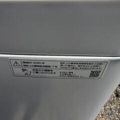 【受け渡し決定】SHARP　洗濯機　4.5kg  2020年製の画像