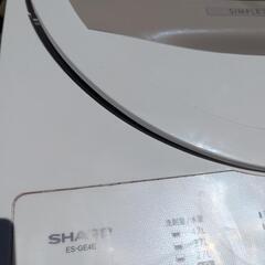 【受け渡し決定】SHARP　洗濯機　4.5kg  2020年製の画像