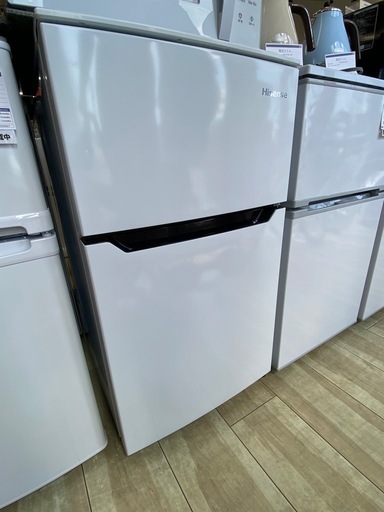 Hisense93L冷凍冷蔵庫:2021年製【リサイクルフカツ岡崎倉庫店】250729NA-1