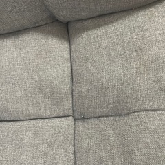 無料⭐︎ 2人掛けソファ　リクライニング　グレー　7/30までの画像