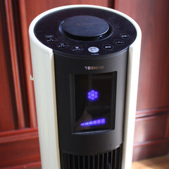 TOSHIBA タワーファン　F-TR5X　縦型扇風機　東芝　扇風機の画像