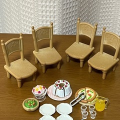 シルバニアファミリー、セット3種、中古
の画像