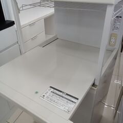 ★リユースのサカイ日立店★HJ7239  レンジラック ホワイト H116×D48×W56 クリーニング済み の画像