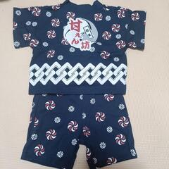 80 お祭り法被　甚兵衛　甘えん坊将軍　男の子の画像