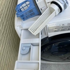 SHARP ドラム式洗濯乾燥機 ES-S7C 2018年式の画像