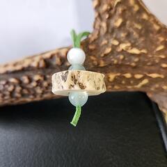 シカ　角　キーホルダー【22】の画像