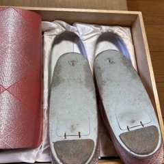 8/2まで　着物の草履とバックの画像