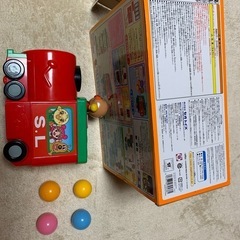 アンパンマン ボールがとびだす！ はしるよポンポンSLマン　おもちゃ　玩具　知育　子供　育児の画像