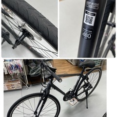R726 ☀️ジモティー限定価格！ KHODAABLOOM コーダーブルーム クロスバイク RAIL ★700×32C★3×8段 ★ リムブレーキの画像