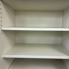 【ジャングルジャングル深井店】★スライド扉食器棚 白 ホワイト 食器棚 堺市（中区 堺区 東区 西区 南区 北区）和泉市 河内長野市 富田林市 松原市 狭山市 深井 【FU2505】の画像