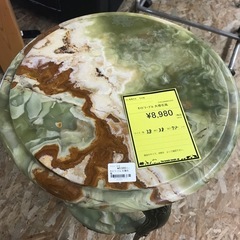 ジャングルジャングル貝塚市　サイドテーブル　花台　大理石風　オシャレ　貝塚市　二色浜　リサイクルショップの画像
