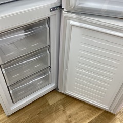 【安心保証付き】2ﾄﾞｱ冷蔵庫 Haier JR-NF218B 2023年製の画像