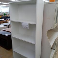 リユースのサカイ太田店★ジモティ割あり★  本棚 ホワイト H180.5×D24×W60 クリーニング済み OJ10272の画像