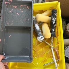 受け渡し決定ペンキグッズ　壁紙のり　DIYの画像