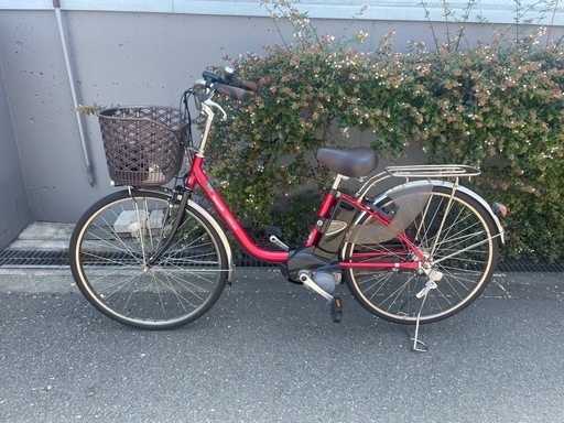 大阪市内発送無料【美品】バッテリー13,2ah、パナソニック電動自転車です^_^ 大阪府の電動アシスト自転車 バッテリーの中古が安い！激安で