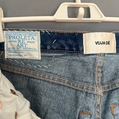 vujade プレオーダーのリメイクビンテージデニムの画像