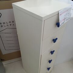 ★リユースのサカイ日立店★HJ7243  チェスト ホワイト H90×D29.5×W29.5 クリーニング済み の画像