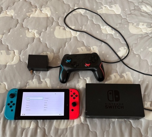 Nintendo Switch 初期型　sdカード付き 初期型Switch SDカード256G付き