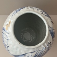 お魚柄の花瓶　大きめ🐟　の画像