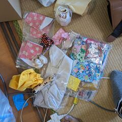 ケージと飾り物セットの画像