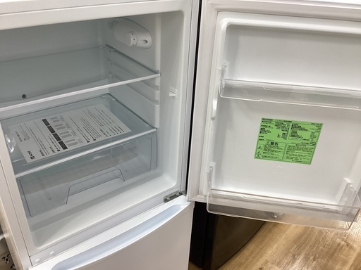 安心6カ月保証付き】 2ﾄﾞｱ冷蔵庫 IRIS_OHYAMA IRSD-14A-W