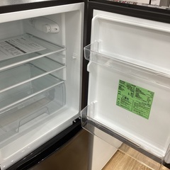 【安心保証付き】2ﾄﾞｱ冷蔵庫 IRIS_OHYAMA IRSD-14A-B 2023年製の画像