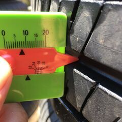 195/65R14 夏タイヤアルミ4本セット　２０２４年製造　日本製タイヤ　オートバックス　MAXRUN Efficia　8～9分山位　４穴　PCD100の画像
