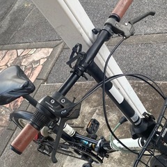 折りたたみ自転車の画像